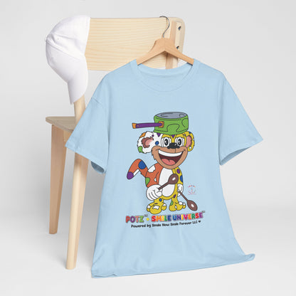 Potz™ Unisex Heavy Cotton™ Tee – Playful Graphic Tee | Smile Universe Collection
