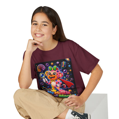 Panz™ Youth DryBlend® T-Shirt – "My Mind is Full of Magic" Graphic | Smile Universe Collection