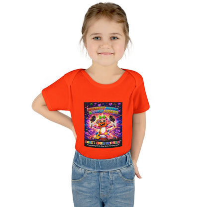 Panz™ Infant Baby Rib Bodysuit – "Differently Amazing & Loudly Autistic!" Graphic | Smile Universe Collection