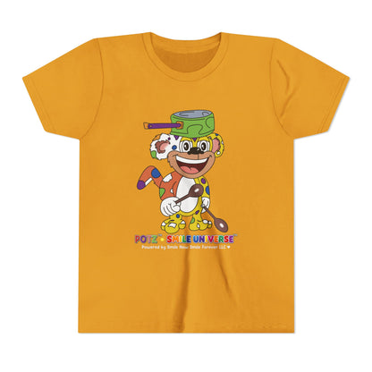 Potz™ Youth Short Sleeve Tee – Playful Graphic Tee | Smile Universe Collection