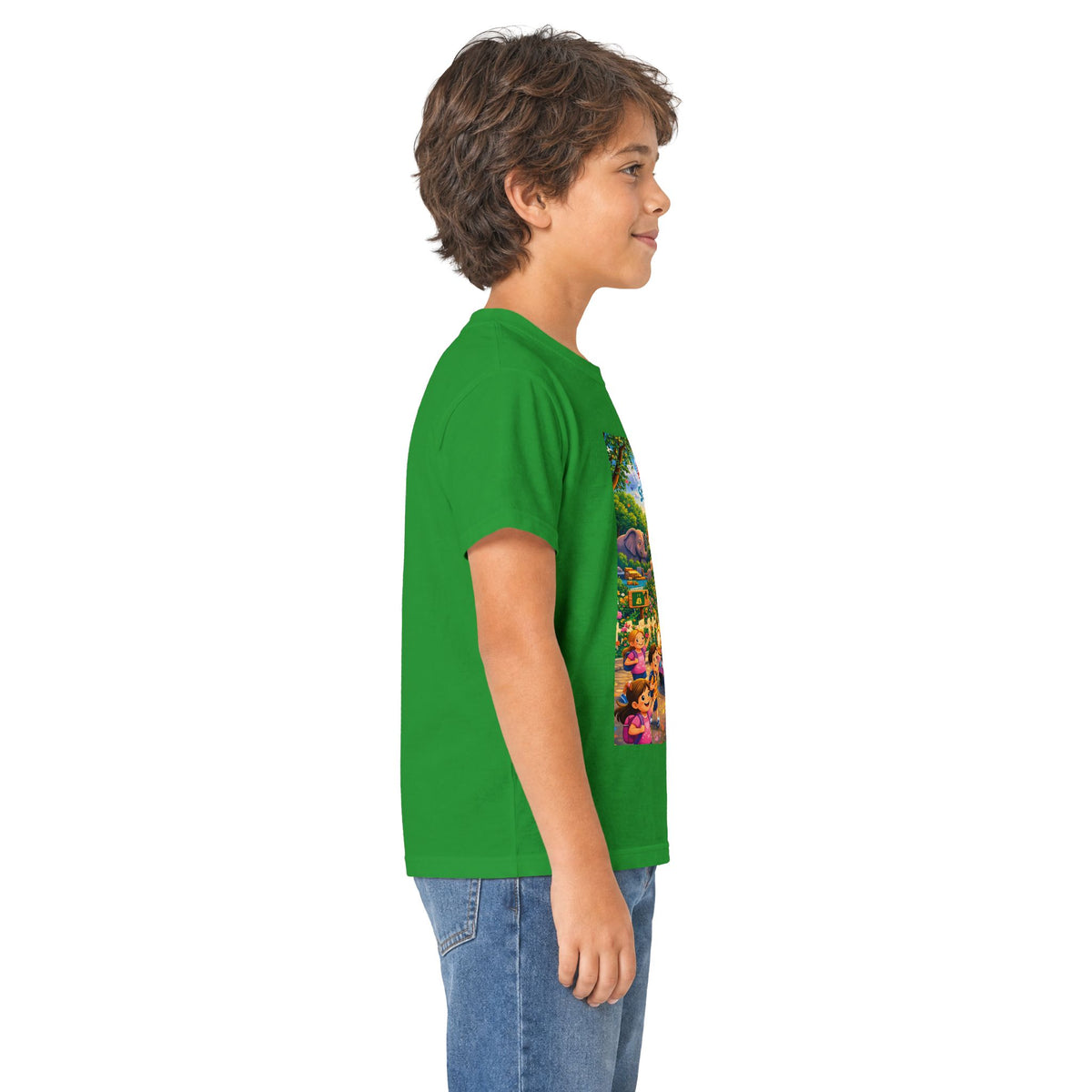 Lani™ Kids Softstyle Tee – "Adventure Starts With Us!" Graphic