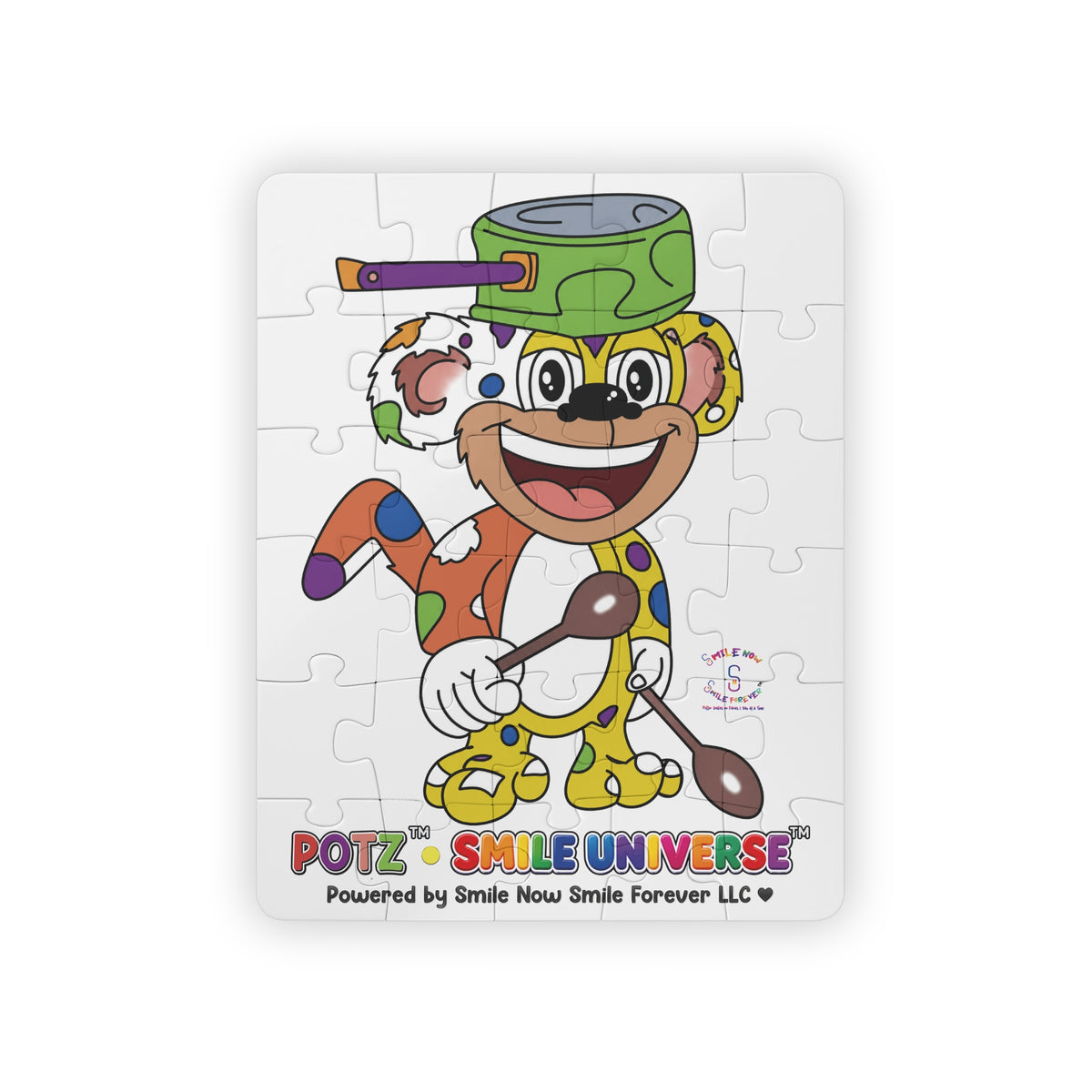 Potz™ Kids' Puzzle 30-Piece – Playful Graphic Puzzle | Smile Universe Collection