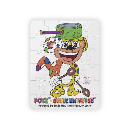 Potz™ Kids' Puzzle 30-Piece – Playful Graphic Puzzle | Smile Universe Collection