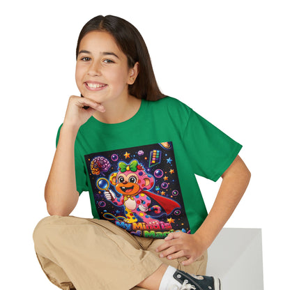 Panz™ Youth DryBlend® T-Shirt – "My Mind is Full of Magic" Graphic | Smile Universe Collection