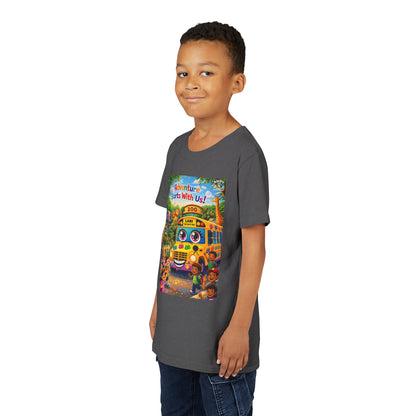 Lani™ Youth Short Sleeve Tee – "Adventure Starts With Us!" Graphic