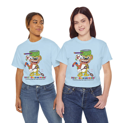 Potz™ Unisex Heavy Cotton™ Tee – Playful Graphic Tee | Smile Universe Collection