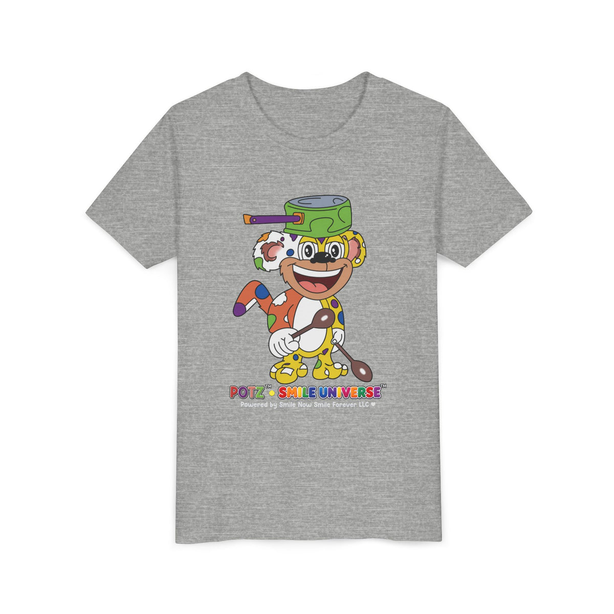 Potz™ Youth Short Sleeve Tee – Playful Graphic Tee | Smile Universe Collection