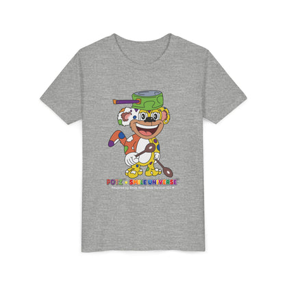 Potz™ Youth Short Sleeve Tee – Playful Graphic Tee | Smile Universe Collection