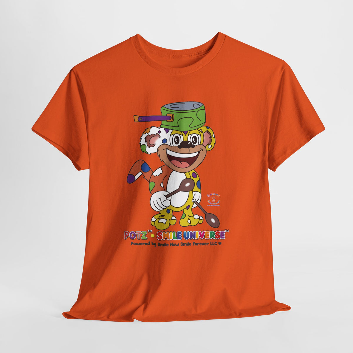 Potz™ Unisex Heavy Cotton™ Tee – Playful Graphic Tee | Smile Universe Collection