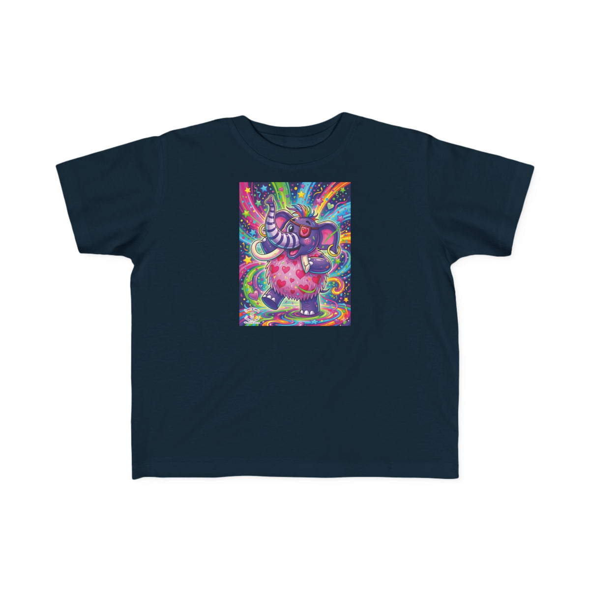 Piklez™ Toddler's Fine Jersey Tee – "Born to Celebrate!" Graphic Shirt | Smile Universe Collection