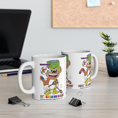 Potz™ Ceramic Mug – Playful Graphic Coffee Mug | Smile Universe Collection