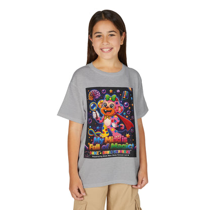 Panz™ Youth DryBlend® T-Shirt – "My Mind is Full of Magic" Graphic | Smile Universe Collection