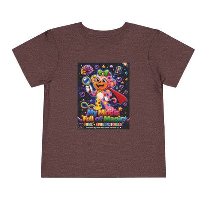 Panz™ Toddler Short Sleeve Tee – "My Mind is Full of Magic" Graphic | Smile Universe Collection
