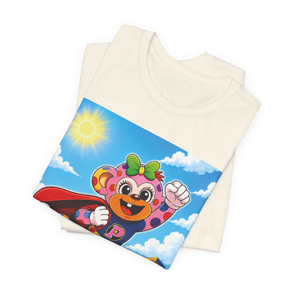 Panz™ Unisex Jersey Short Sleeve Tee – "My Autism is My Superpower" Graphic | Smile Universe Collection