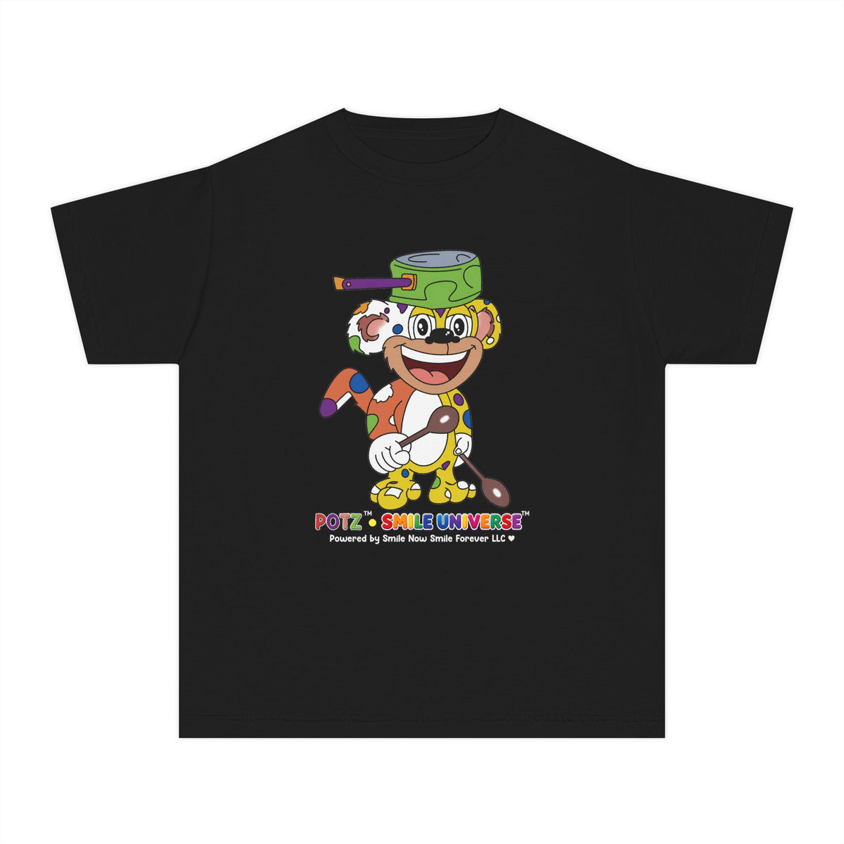 Potz™ Youth Midweight Tee – Playful Graphic Tee | Smile Universe Collection