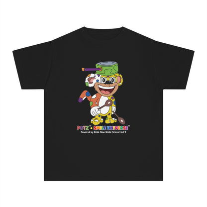 Potz™ Youth Midweight Tee – Playful Graphic Tee | Smile Universe Collection