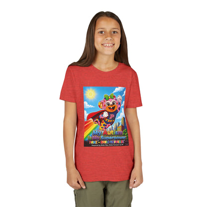 Panz™ Youth Short Sleeve Tee – "My Autism is My Superpower" Graphic | Smile Universe Collection