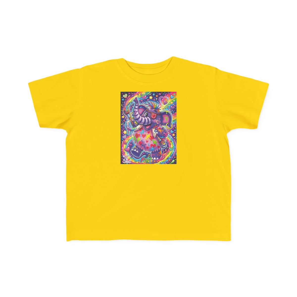 Piklez™ Kids Heavy Cotton™ Tee – "Magic Paint!" Graphic Shirt | Smile Universe Collection