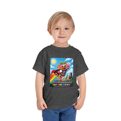 Panz™ Toddler Short Sleeve Tee – "My Autism is My Superpower" Graphic | Smile Universe Collection
