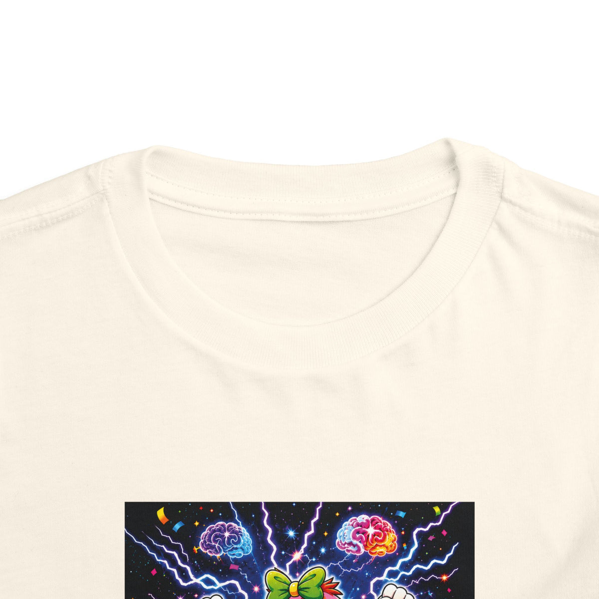 Panz™ Toddler Short Sleeve Tee – "My Energy is Powerful" Graphic Tee | Smile Universe Collection