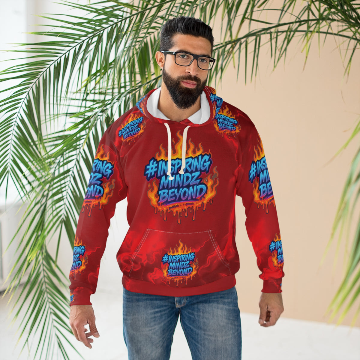 Inspiring Mindz Beyond AOP Hoodie