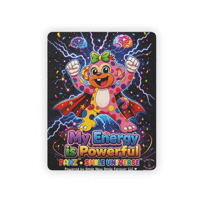 Panz™ Kids' Puzzle 30-Piece – "My Energy is Powerful" Graphic Puzzle | Smile Universe Collection