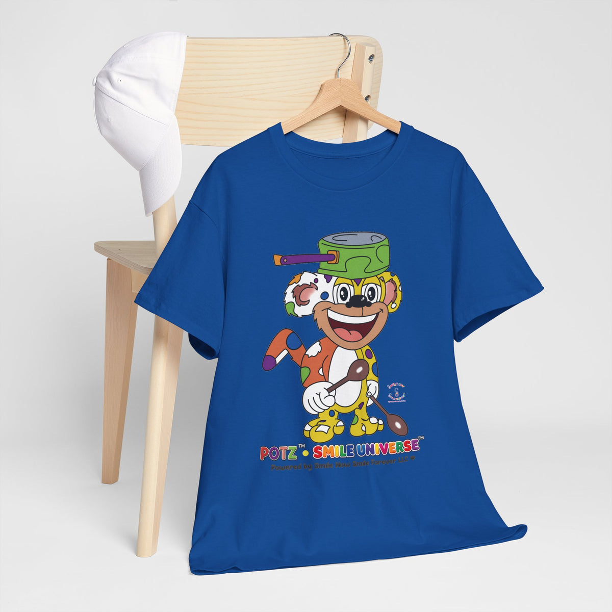 Potz™ Unisex Heavy Cotton™ Tee – Playful Graphic Tee | Smile Universe Collection