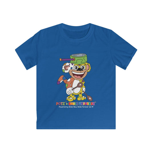 Potz™ Kids Softstyle Tee – Playful Graphic Tee | Smile Universe Collection