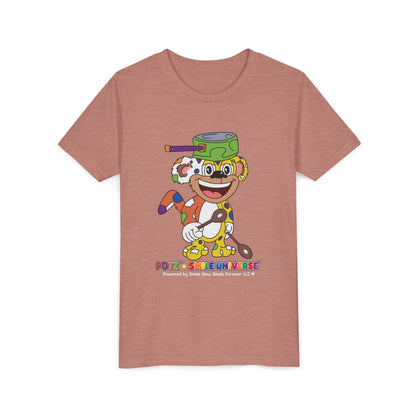 Potz™ Youth Short Sleeve Tee – Playful Graphic Tee | Smile Universe Collection