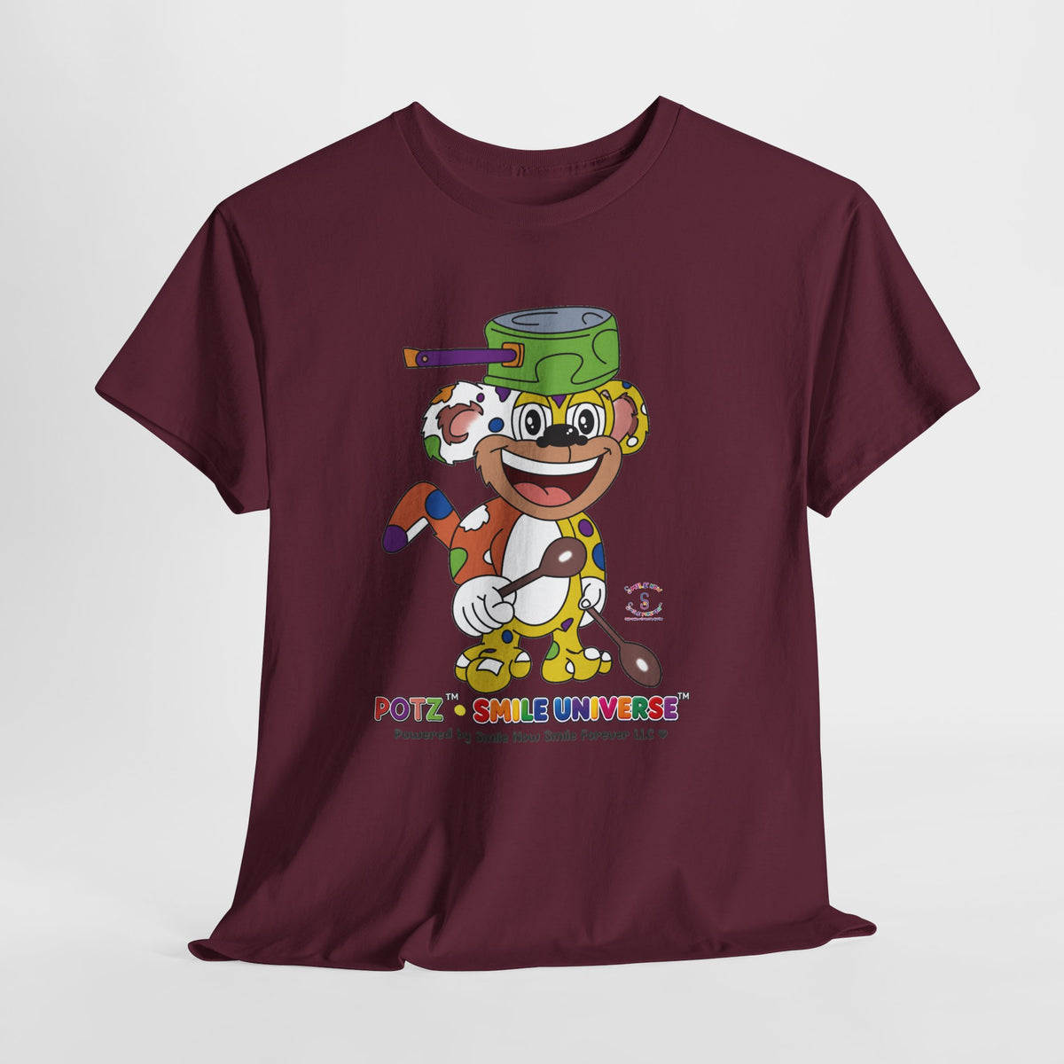 Potz™ Unisex Heavy Cotton™ Tee – Playful Graphic Tee | Smile Universe Collection