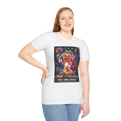 Panz™ Unisex Softstyle T-Shirt – "My Mind is Full of Magic" Graphic | Smile Universe Collection