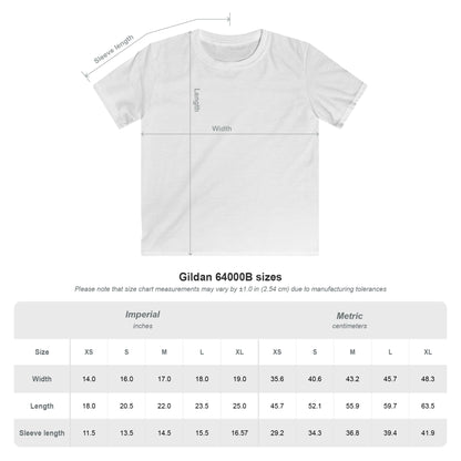 Panz™ Kids Softstyle Tee – "My Mind is Full of Magic" Graphic | Smile Universe Collection