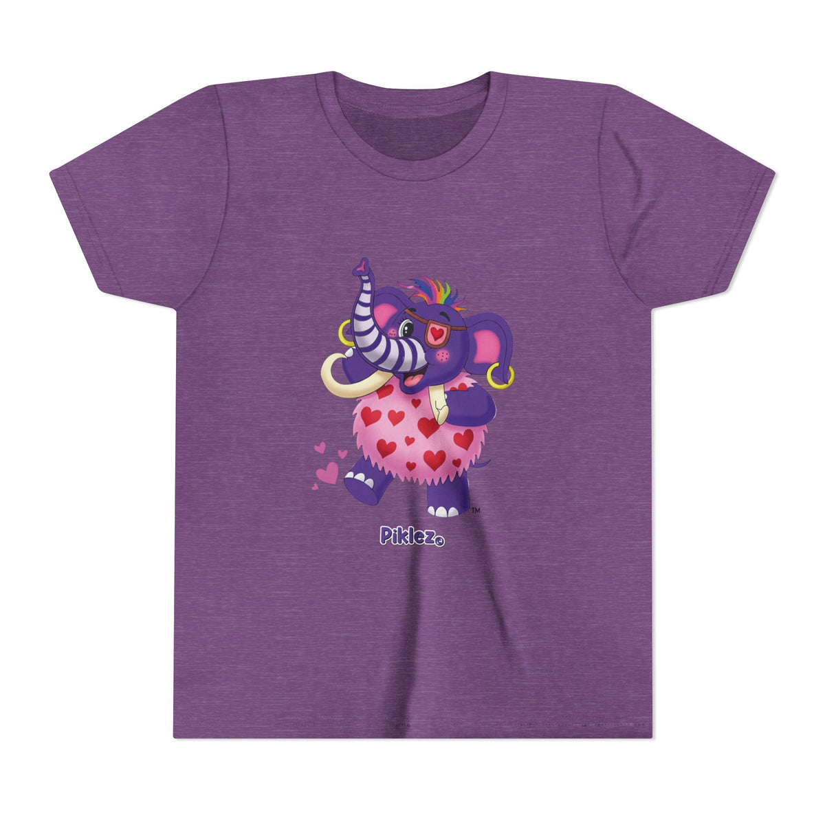 Piklez™ Youth Short Sleeve Tee – "Full of Love!" Graphic Shirt | Smile Universe Collection