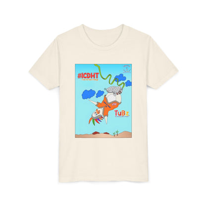 TuBz™ "I Can Do Hard Things" Youth T-Shirt | Youth Short Sleeve Tee - Motivational Kids Graphic Tee