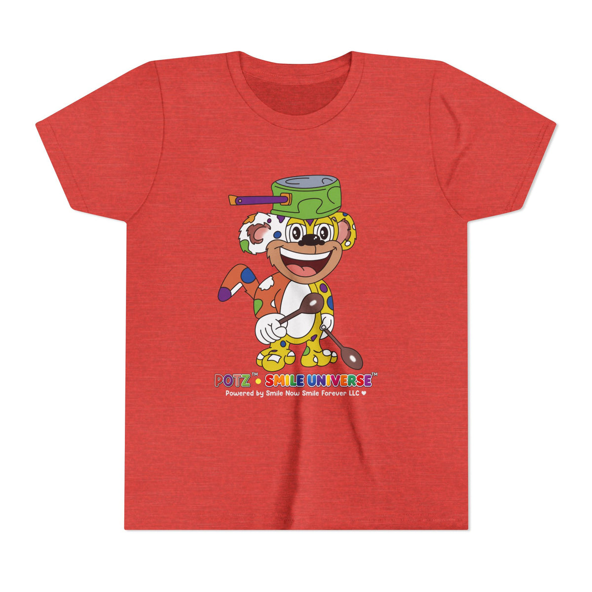 Potz™ Youth Short Sleeve Tee – Playful Graphic Tee | Smile Universe Collection