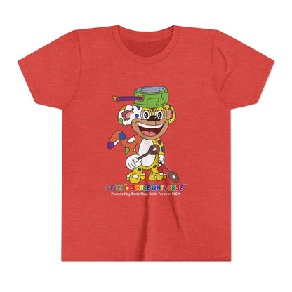 Potz™ Youth Short Sleeve Tee – Playful Graphic Tee | Smile Universe Collection