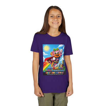 Panz™ Youth Short Sleeve Tee – "My Autism is My Superpower" Graphic | Smile Universe Collection