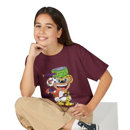 Potz™ Youth DryBlend® T-Shirt – Playful Graphic Tee | Smile Universe Collection