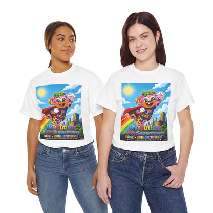 Panz™ Unisex Heavy Cotton™ Tee – "My Autism is My Superpower" Graphic | Smile Universe Collection