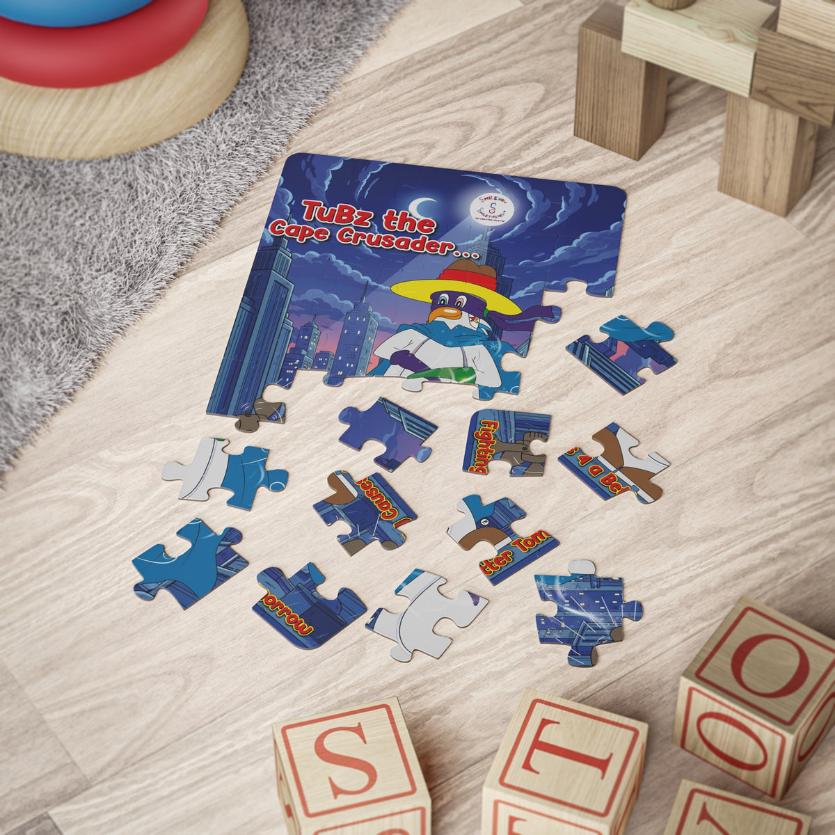 TuBz™ Kids' Puzzle, 30-Piece – "Fighting Causes 4 a Better Tomorrow" Graphic | Smile Universe Collection