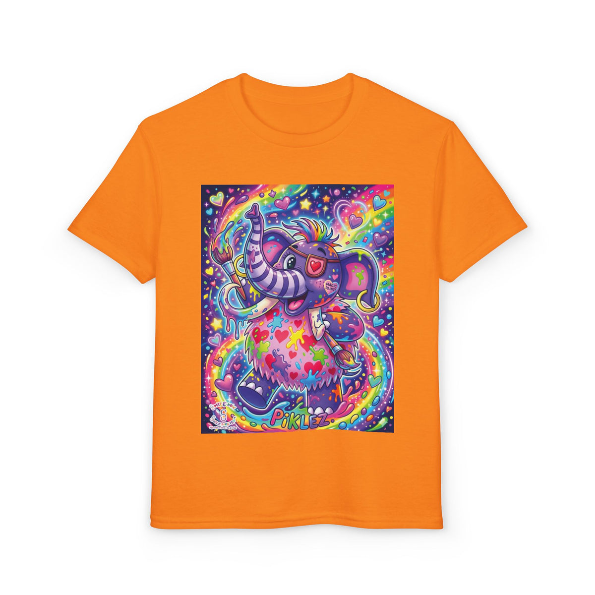 Piklez™ Youth DryBlend® T-Shirt – "Magic Paint!" Graphic Shirt | Smile Universe Collection