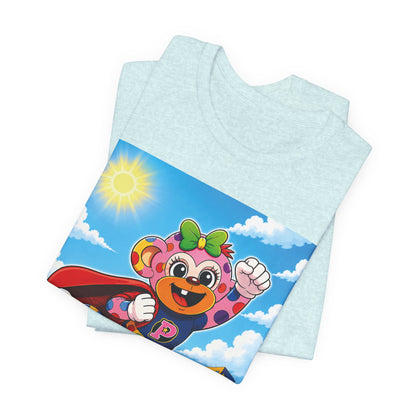 Panz™ Unisex Jersey Short Sleeve Tee – "My Autism is My Superpower" Graphic | Smile Universe Collection