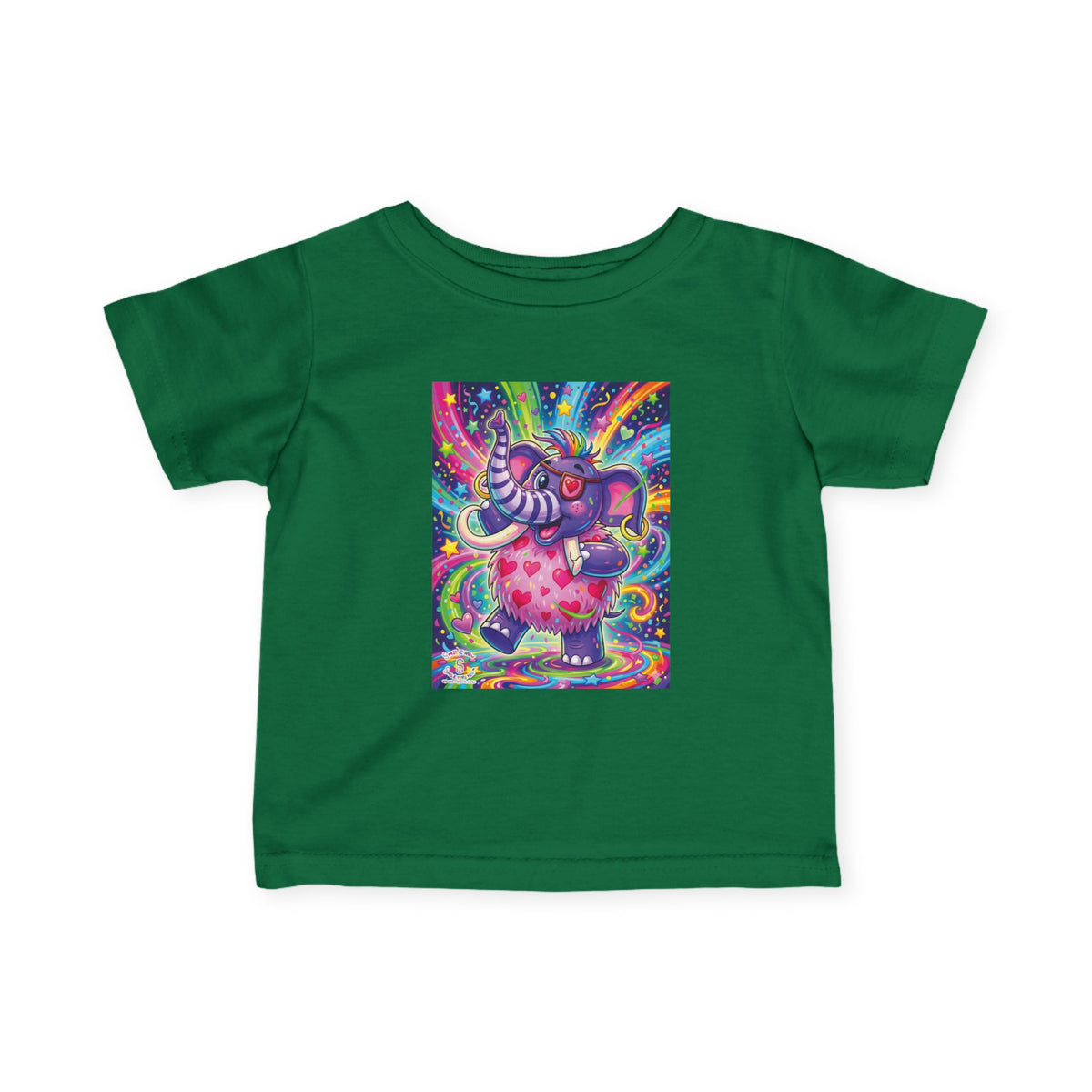 Piklez™ Infant Fine Jersey Tee – "Born to Celebrate!" Graphic Shirt | Smile Universe Collection