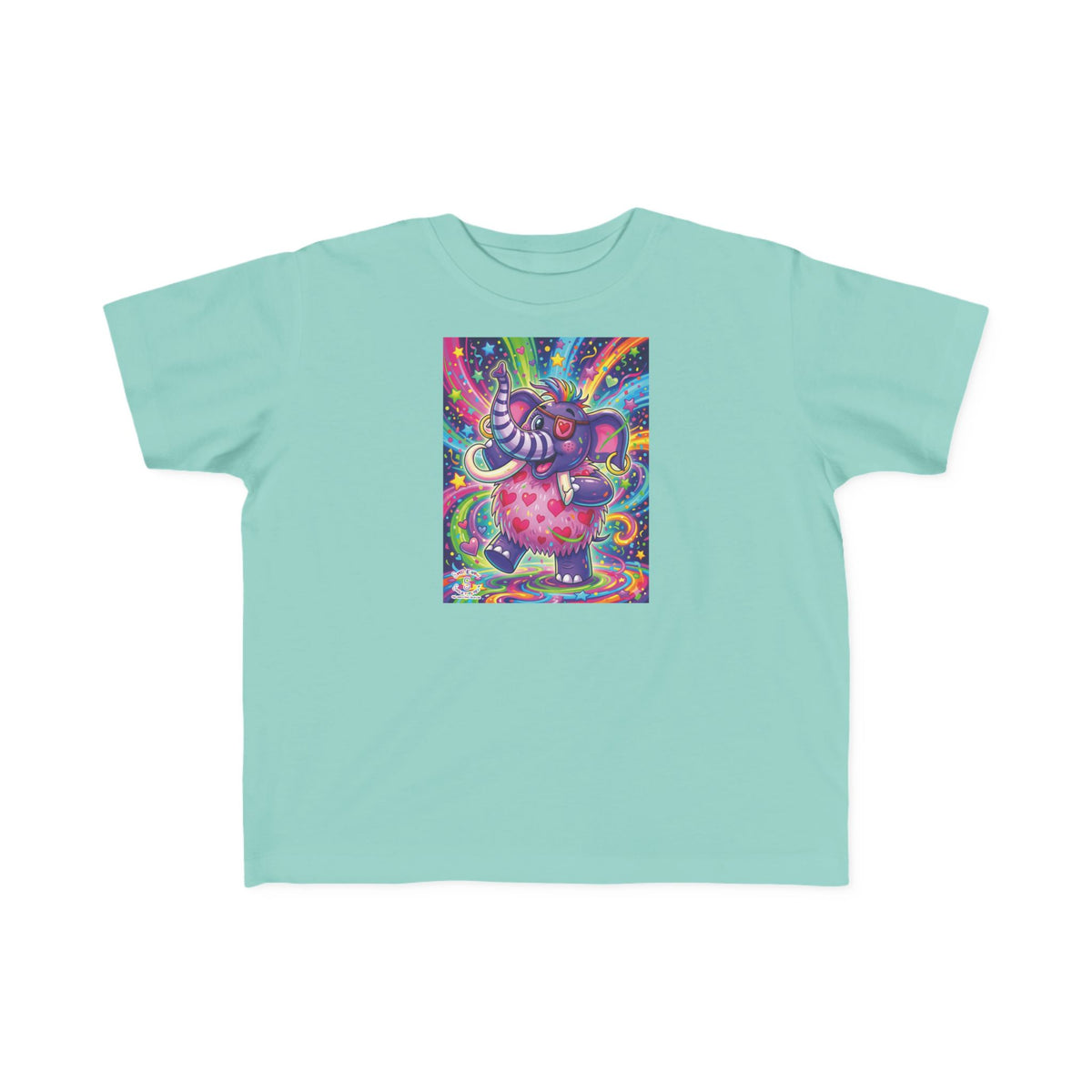 Piklez™ Toddler's Fine Jersey Tee – "Born to Celebrate!" Graphic Shirt | Smile Universe Collection