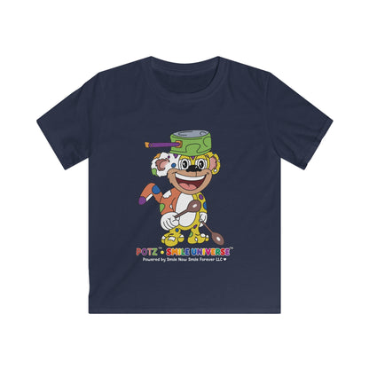 Potz™ Kids Softstyle Tee – Playful Graphic Tee | Smile Universe Collection