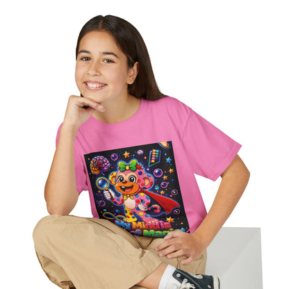 Panz™ Youth DryBlend® T-Shirt – "My Mind is Full of Magic" Graphic | Smile Universe Collection