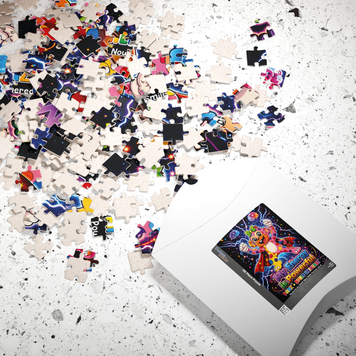 Panz™ Puzzle – "My Energy is Powerful" Graphic Jigsaw Puzzle | Smile Universe Collection
