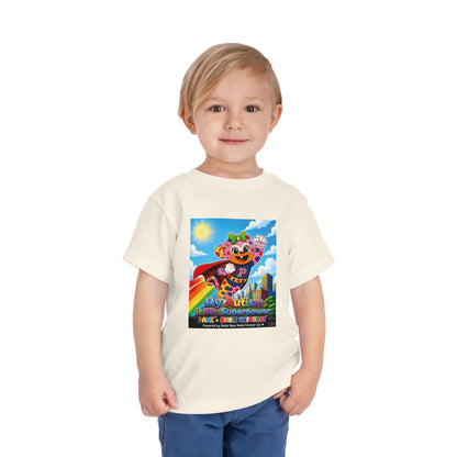 Panz™ Toddler Short Sleeve Tee – "My Autism is My Superpower" Graphic | Smile Universe Collection