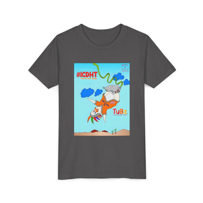 TuBz™ "I Can Do Hard Things" Youth T-Shirt | Youth Short Sleeve Tee - Motivational Kids Graphic Tee