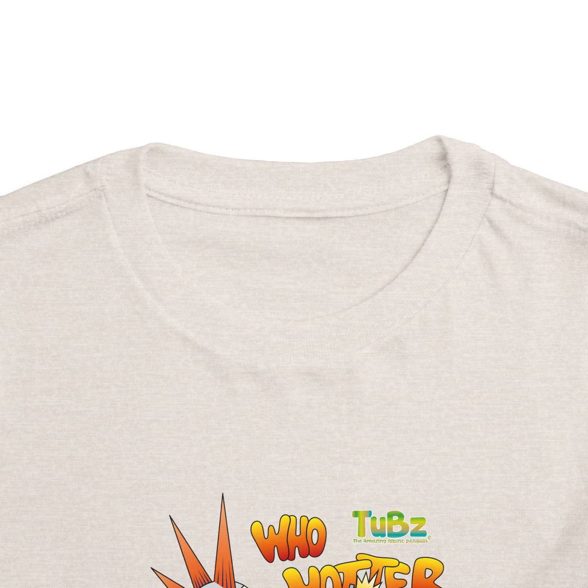 TuBz™ Rockstar Kids T-Shirt - "Who Hotter Than Me!" Graphic Tee | Smile Universe TuBz4Kidz Collection